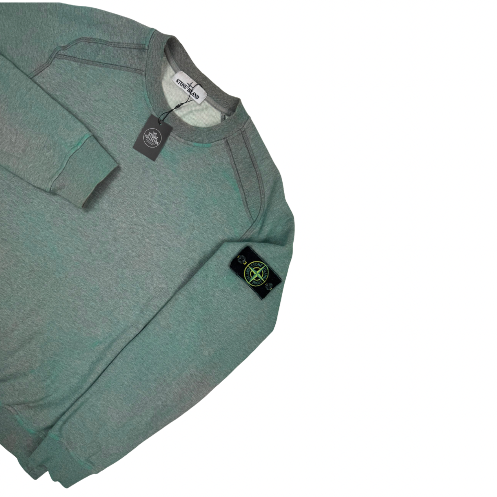 Sudadera cuello redondo Stone Island Dust Verde - talla M