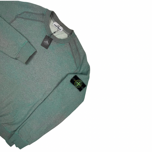 Sudadera cuello redondo Stone Island Dust Verde - talla M