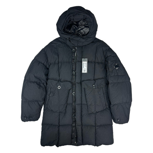 ABRIGO PLUMAS FLATT NYLON C.P COMPANY - talla L