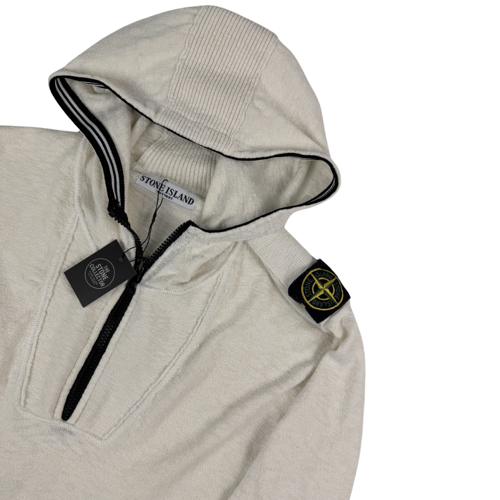 JERSEY HALF - ZIP STONE ISLAND - talla L