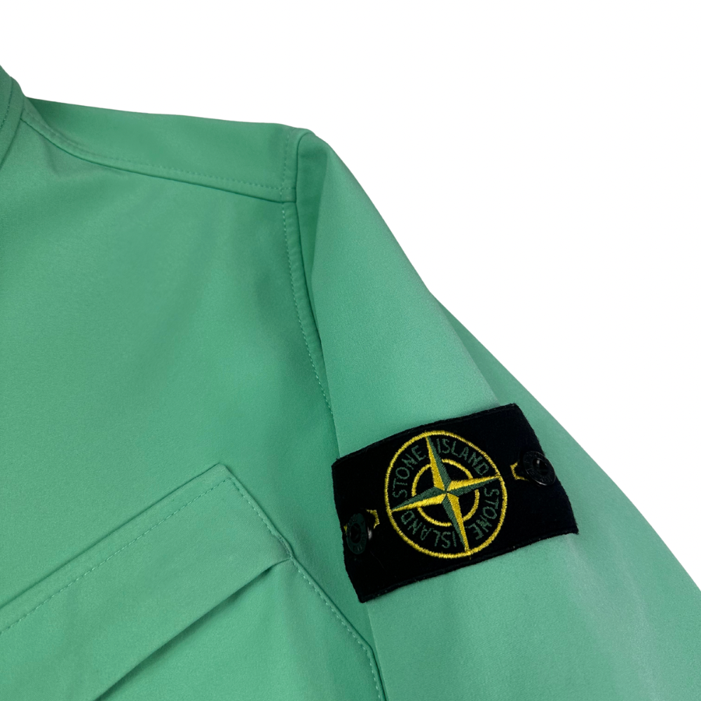 CHAQUETA LIGHT SOFT SHELL - R e-dye TECHNOLOGY STONE ISLAND - talla S