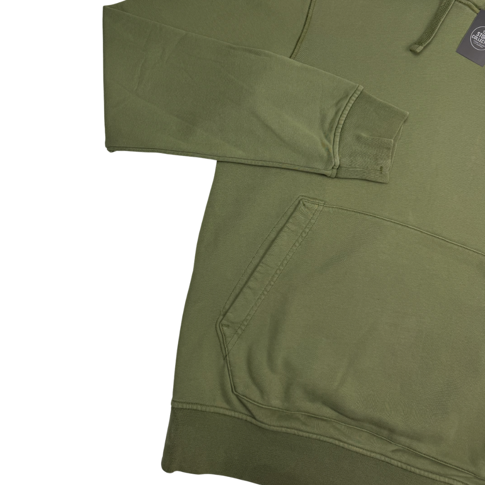 SUDADERA CON CAPUCHA STONE ISLAND - talla L