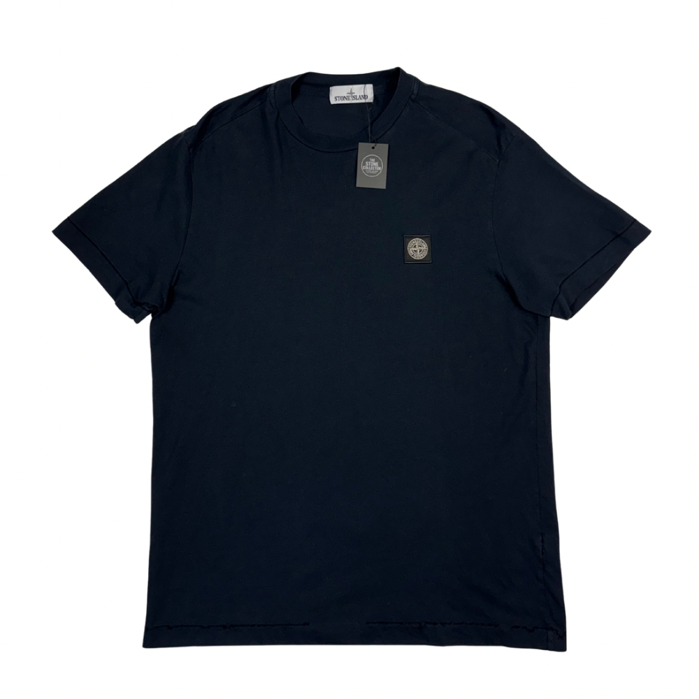 Camiseta Stone Island Azul marino manga corta - talla 2XL