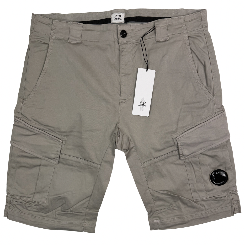 PANTALÓN CARGO CORTO SATIN STRETCH C.P. COMPANY - talla 46/48