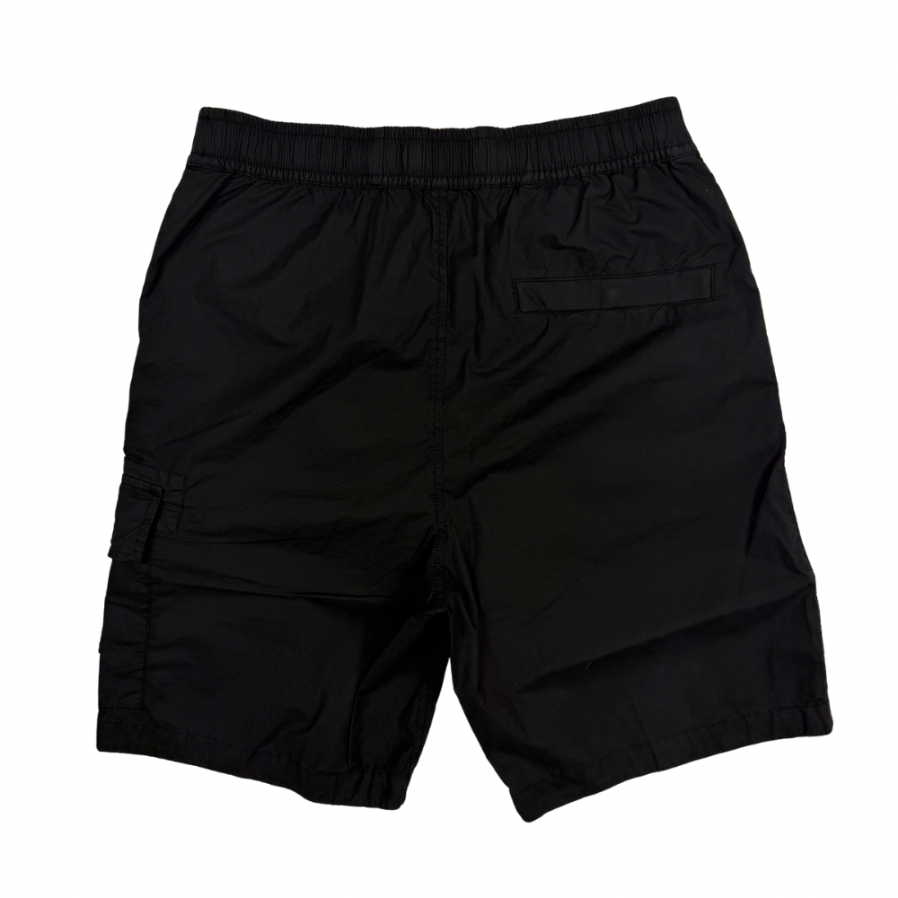 Pantalón Cargo Corto Stone Island Negro - talla W/28 / W/29