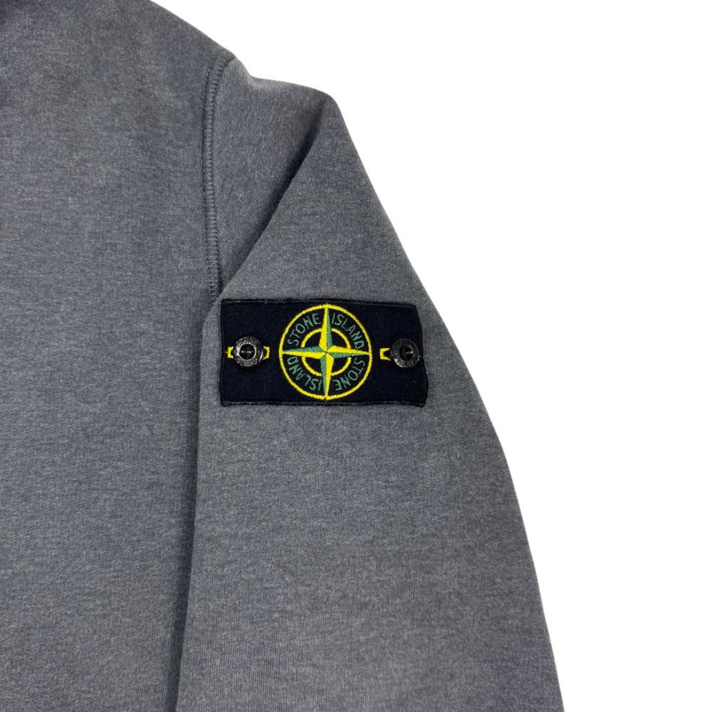 Sudadera con capucha Stone Island gris - talla XL