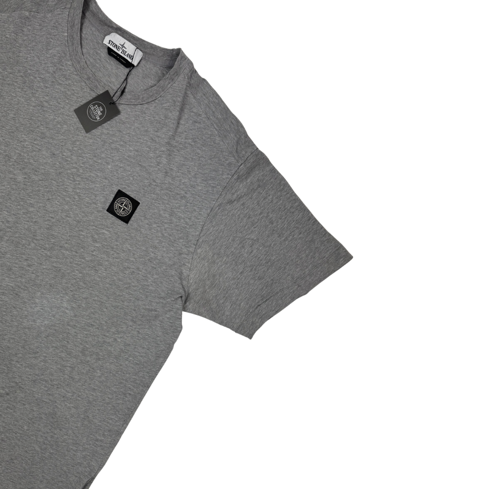 Camiseta Stone Island Gris manga corta - talla 2XL
