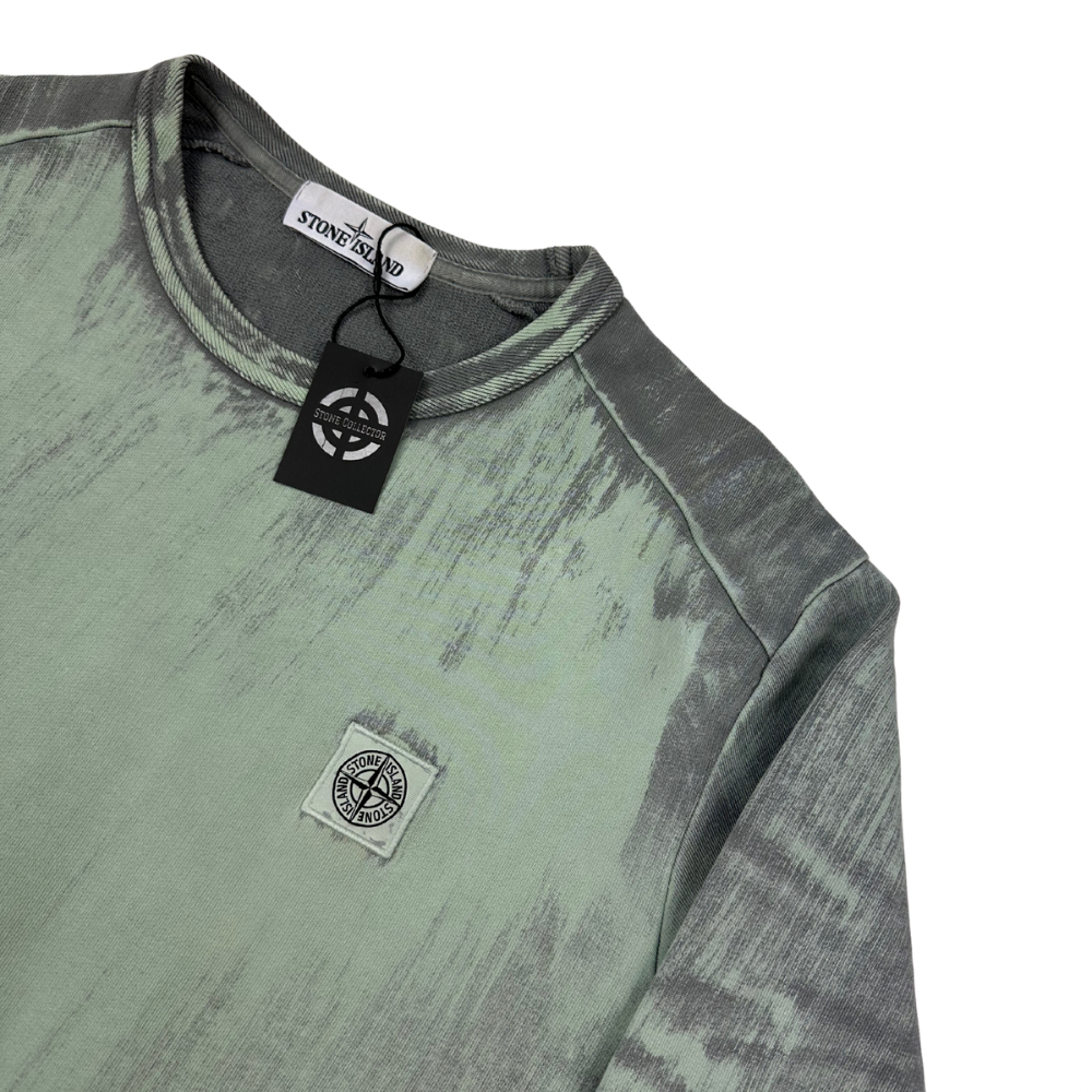 SUDADERA CUELLO REDONDO STONE ISLAND - talla M