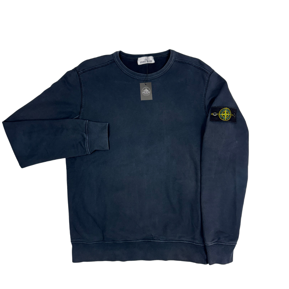 Sudadera cuello redondo Stone Island Azul marino - talla L
