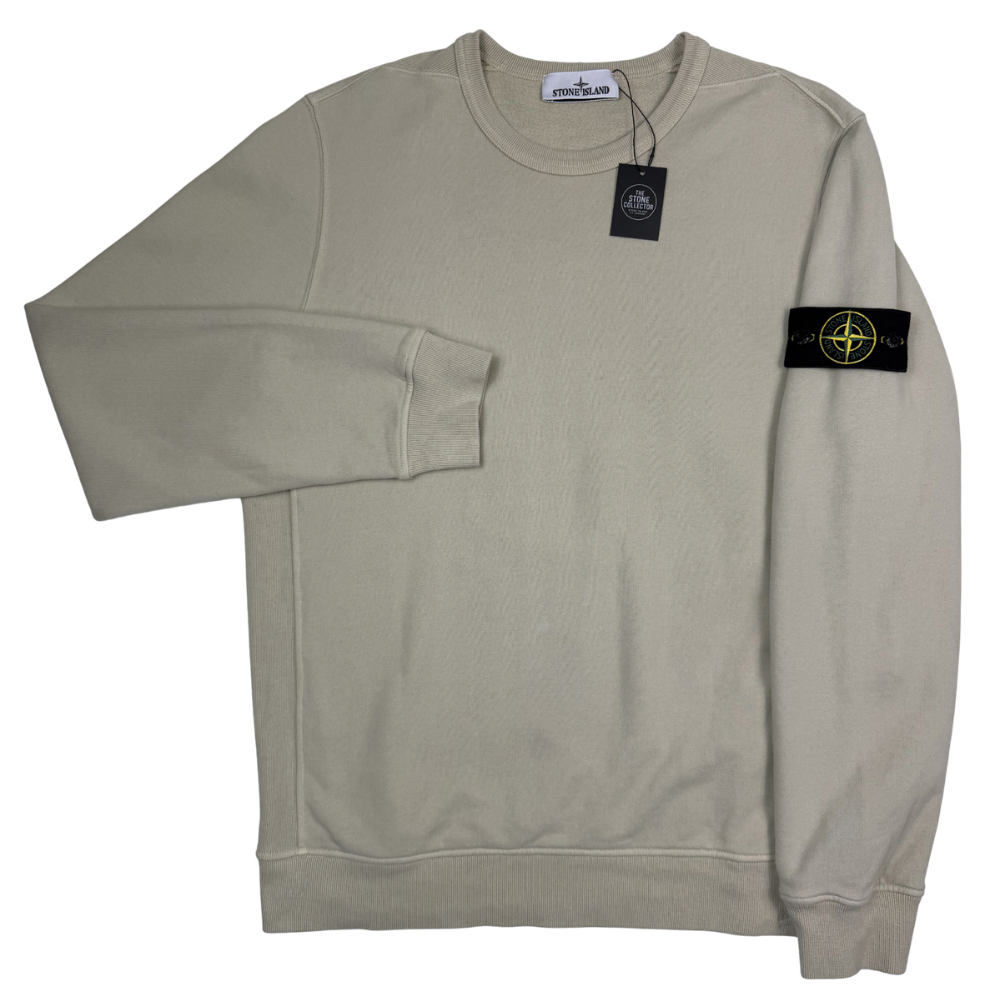 SUDADERA CUELLO REDONDO STONE ISLAND - talla M