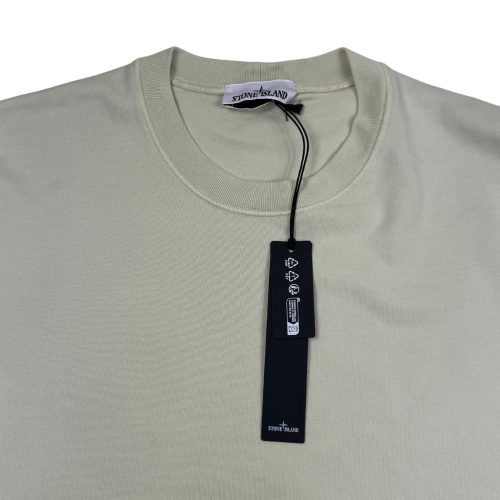 Sudadera cuello redondo Stone Island lima claro - talla XL/2XL/3XL