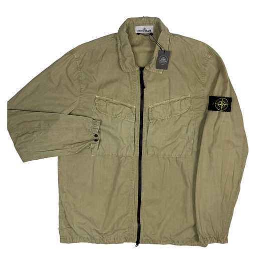 Sobrecamisa Stone Island Beige - talla XL
