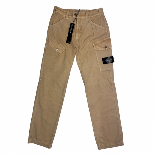 Pantalón Cargo Stone Island Closed Loop Project Naranja claro - talla W30/W32