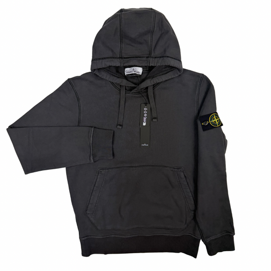 Sudadera Con Capucha Stone Island Gris - talla M