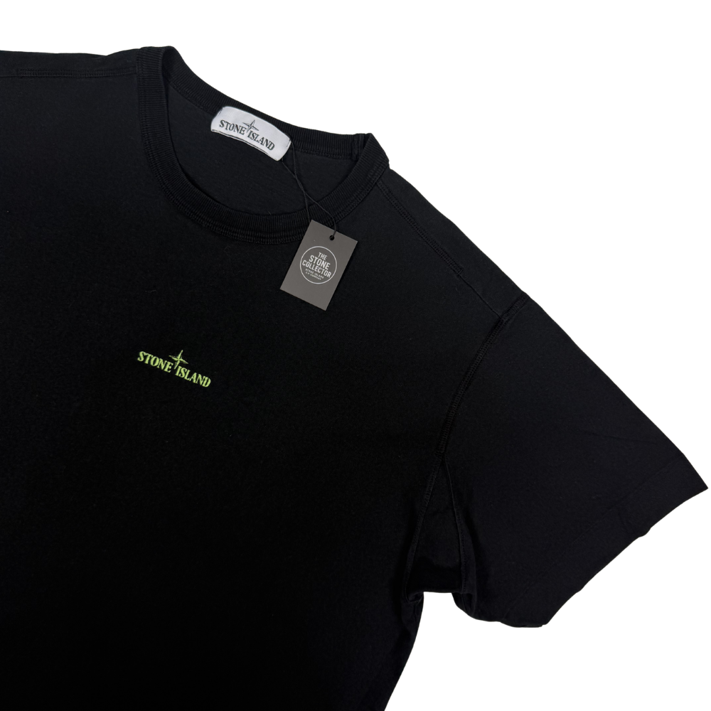 Camiseta Stone Island negra manga corta - talla XL