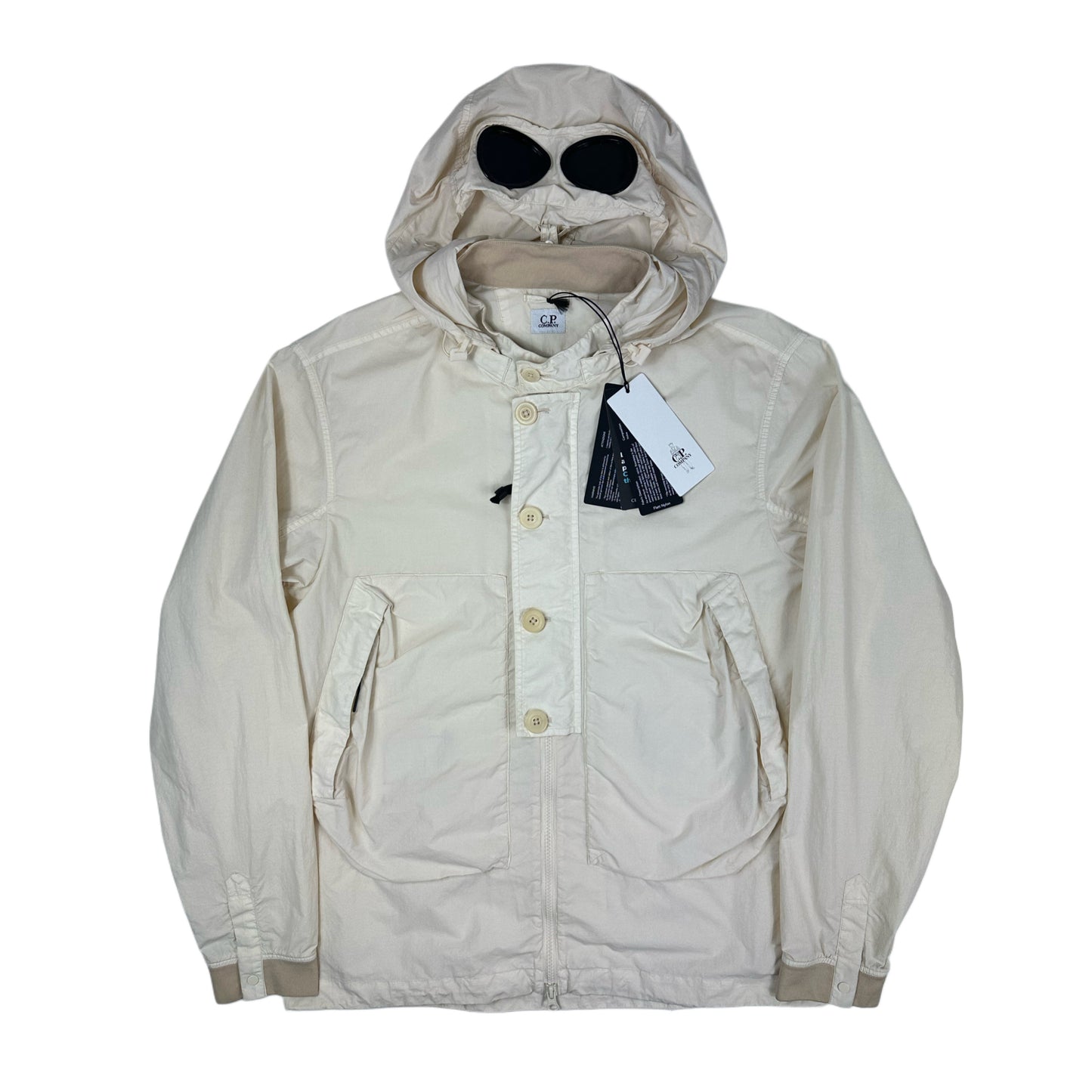 CHAQUETA GOGGLE FLATT NYLON C.P COMPANY - talla L