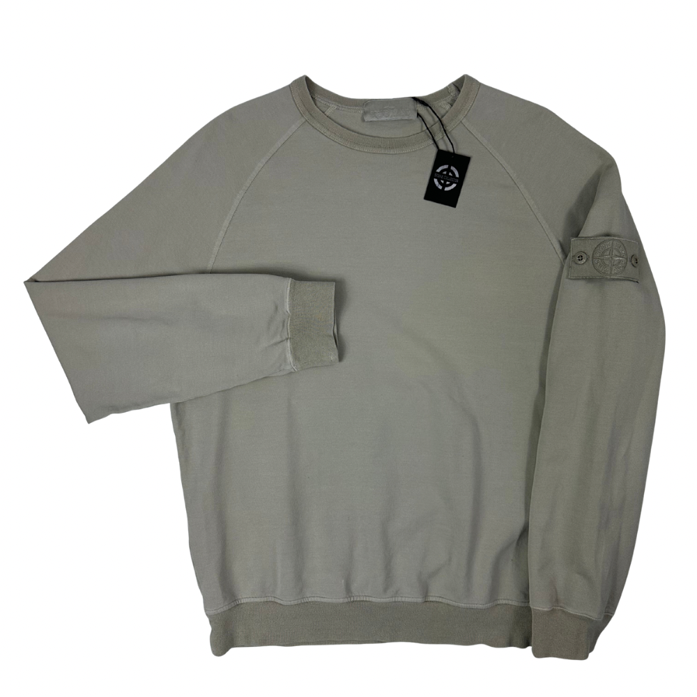 SUDADERA CUELLO REDONDO GHOST STONE ISLAND - talla M