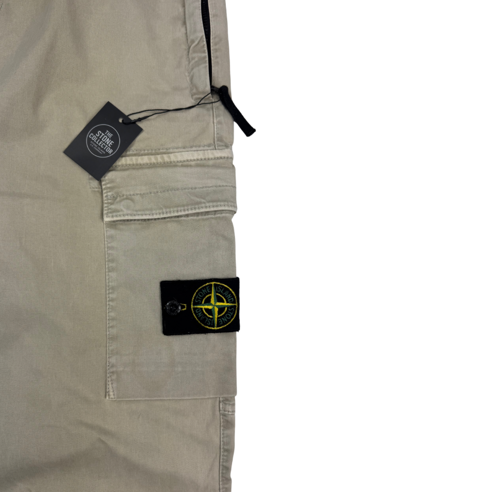 Pantalón Cargo Stone Island Type Re-T Beige - talla W/33