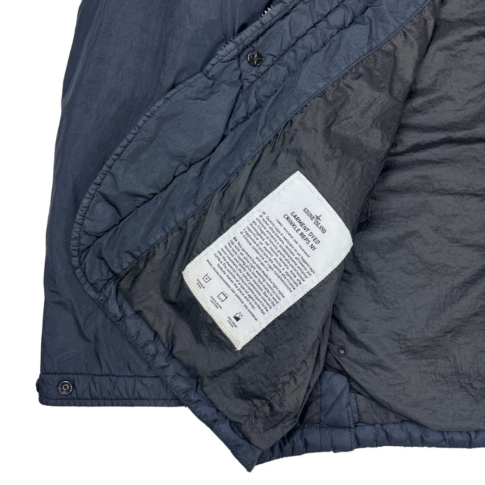 CHAQUETA GARMENT DYED CRINKLE REPS NY STONE ISLAND - talla M