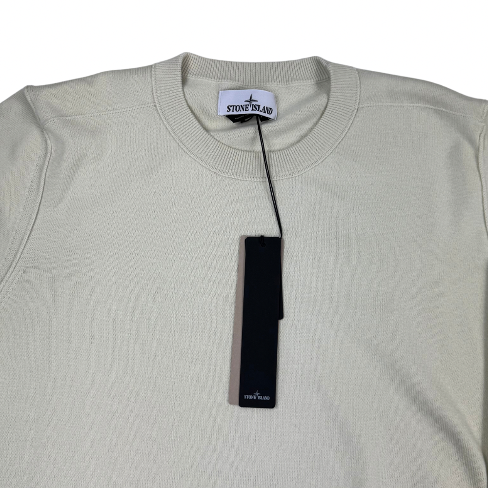 Jersey Stone Island cuello redondo lima claro - talla XL/2XL