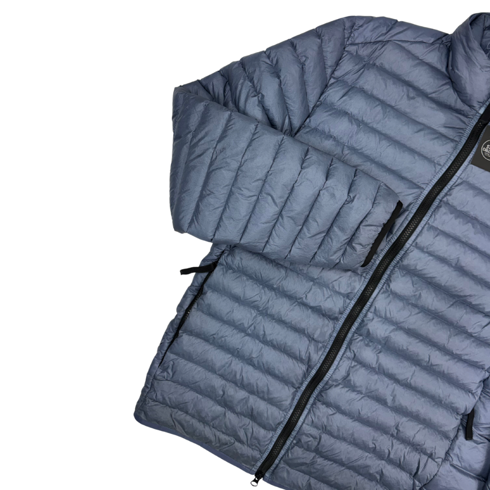 Chaqueta Stone Island Loom Woven Chambers R-Nylon Down-TC Azul - talla L