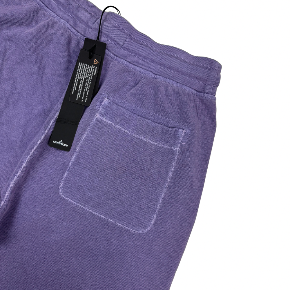 Pantalón Corto Jogger Stone Island lila - talla S/XL