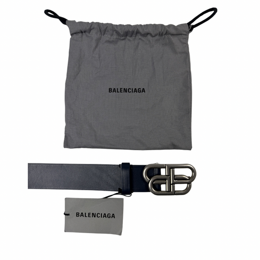CINTURÓN BALENCIAGA BB - talla 85 cm