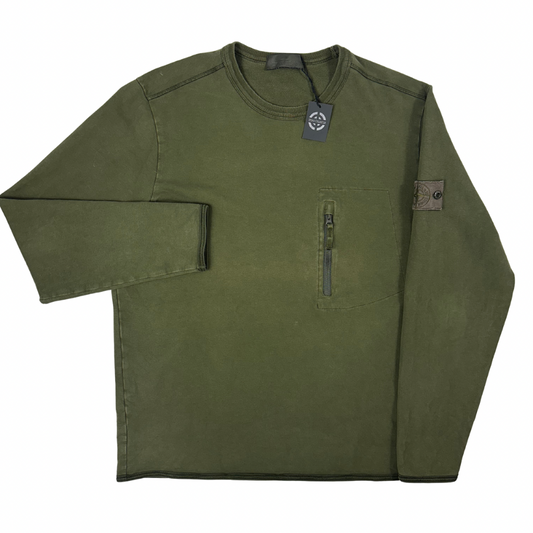 SUDADERA CUELLO REDONDO GHOST STONE ISLAND - talla XXL