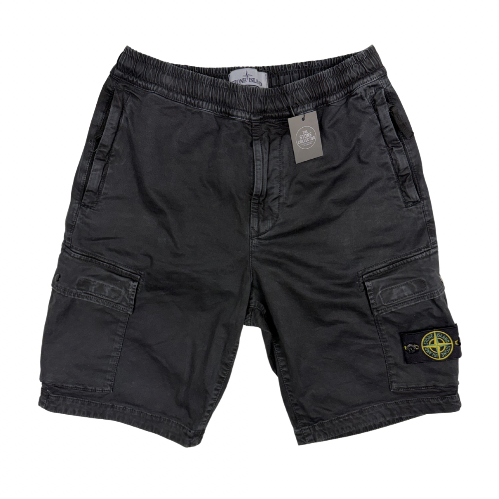 PANTALÓN CARGO CORTO STONE ISLAND - talla W/28