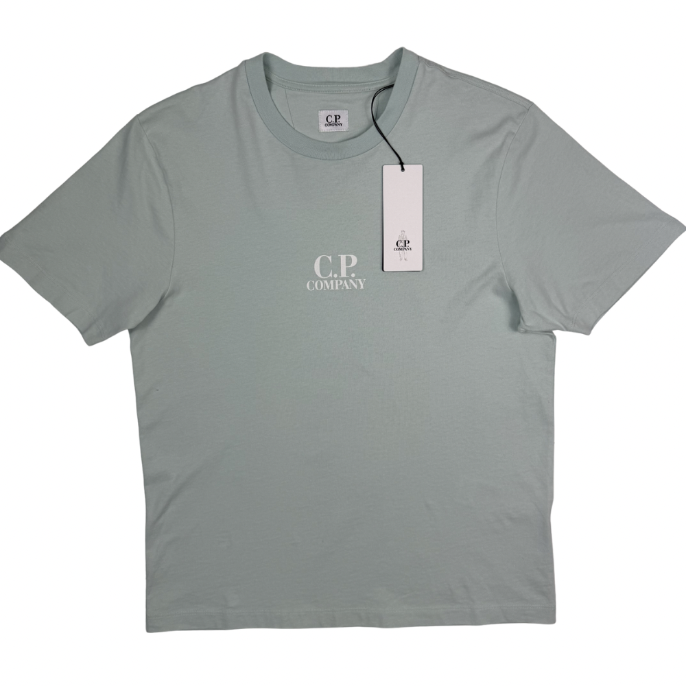 Camiseta C.P. Company Verde Agua manga corta - talla S