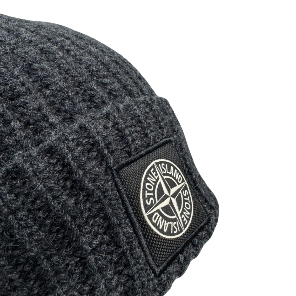 Gorro de lana Stone Island Gris oscuro - talla UNI