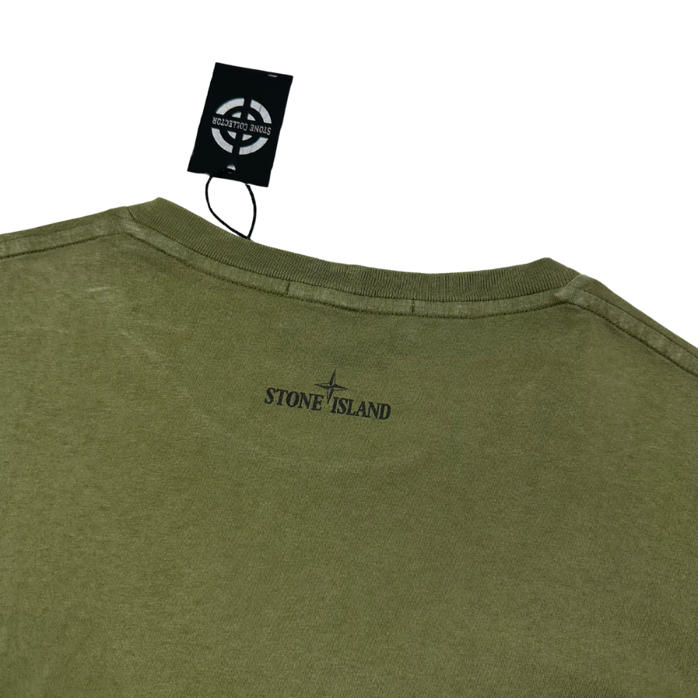 CAMISETA MANGA CORGA STONE ISLAND - talla L