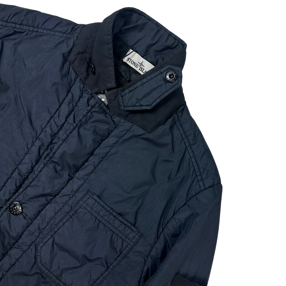 CHAQUETA GARMENT DYED CRINKLE REPS NY STONE ISLAND - talla M