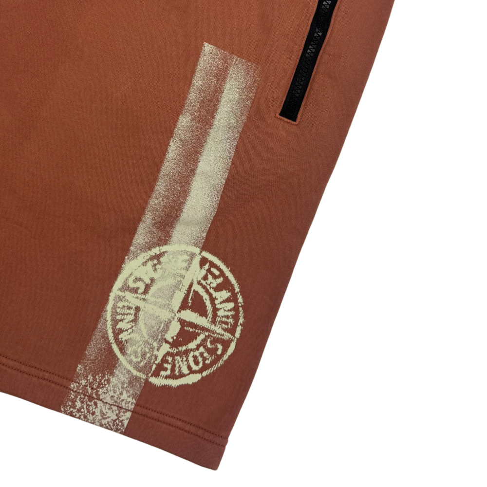 Pantalón Corto Jogger Stone Island Terracota - talla L/XL