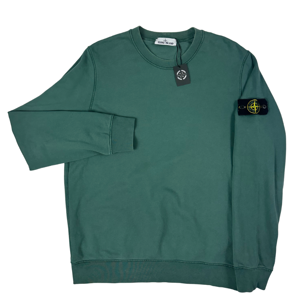 SUDADERA CUELLO REDONDO STONE ISLAND - talla XL