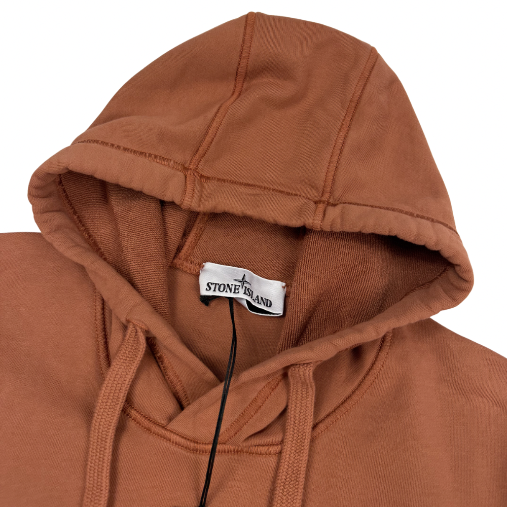 Sudadera Con Capucha Stone Island terracota - talla M