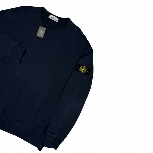 Sudadera cuello redondo Stone Island Azul marino - talla 2XL