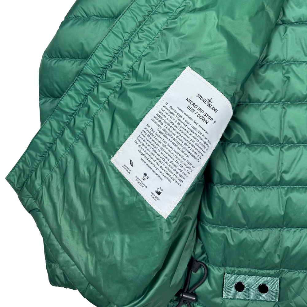 CHAQUETA PLUMAS MICRO RIP STOP 7 DEN / DOWN STONE ISLAND - talla M