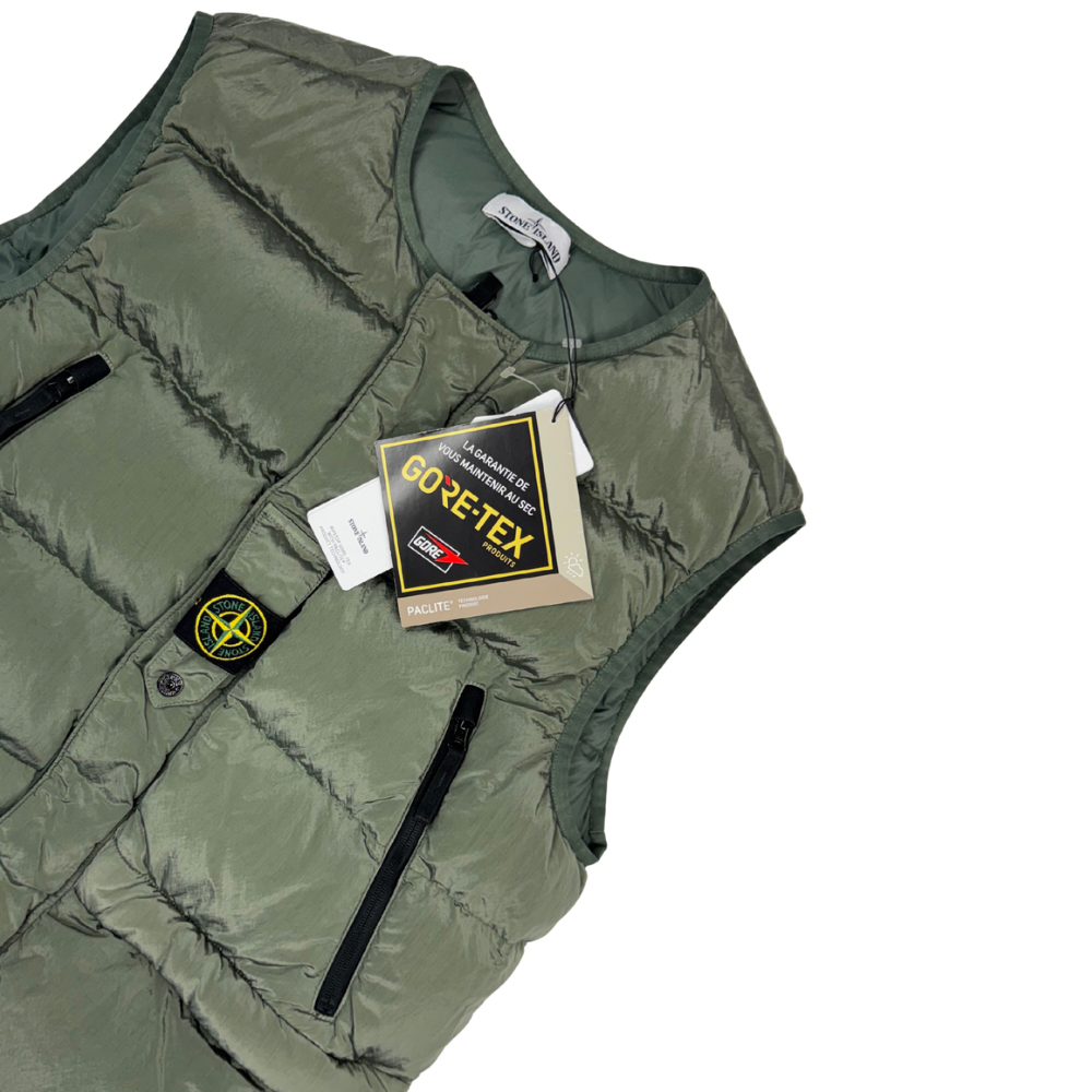 Anorak Stone Island Ripstop Gore-Tex With Paclite Product Technology Negro - talla XL