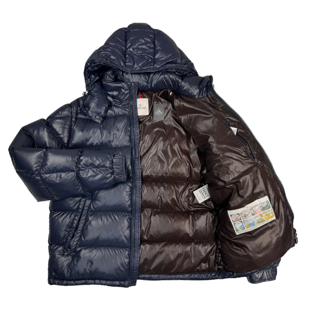 Plumífero Moncler Maya azul marino - talla 5 (XL)