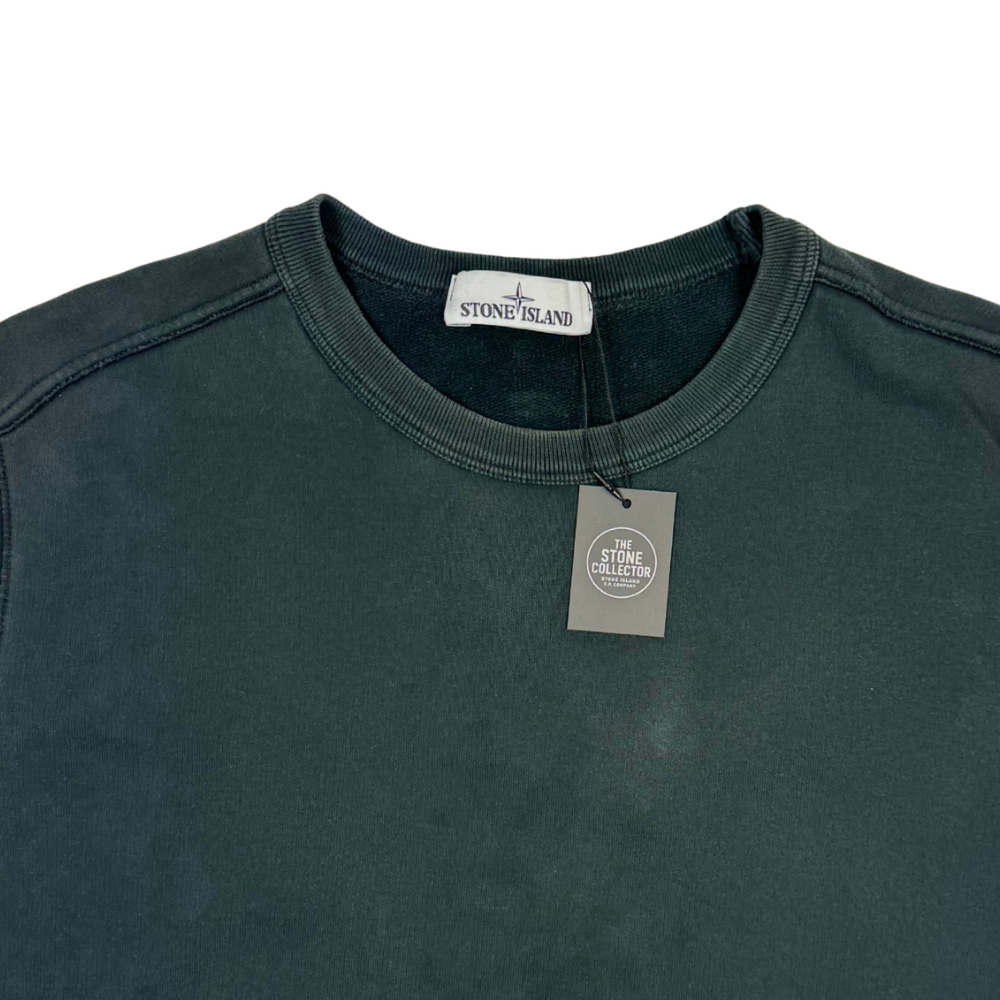 Sudadera cuello redondo Stone Island Verde oscuro - talla L