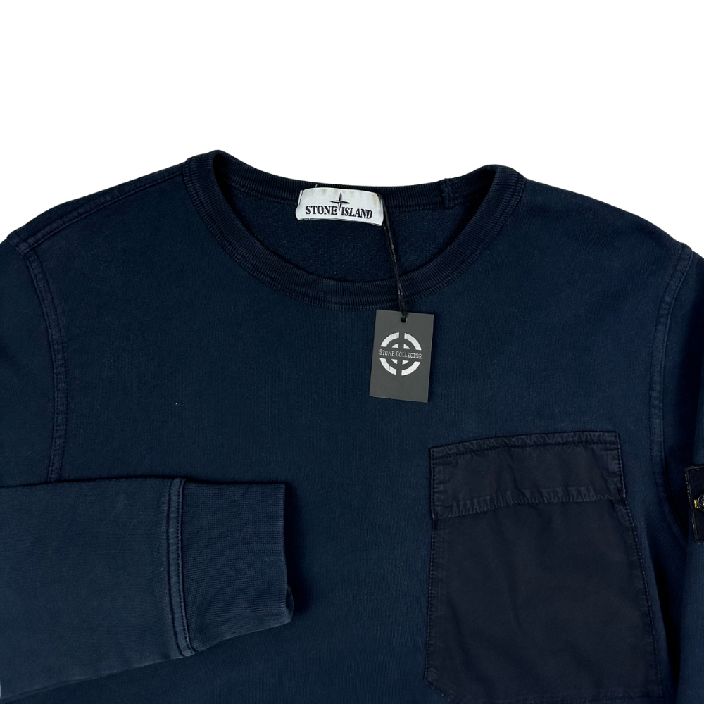 SUDADERA CUELLO REDONDO STONE ISLAND - talla M