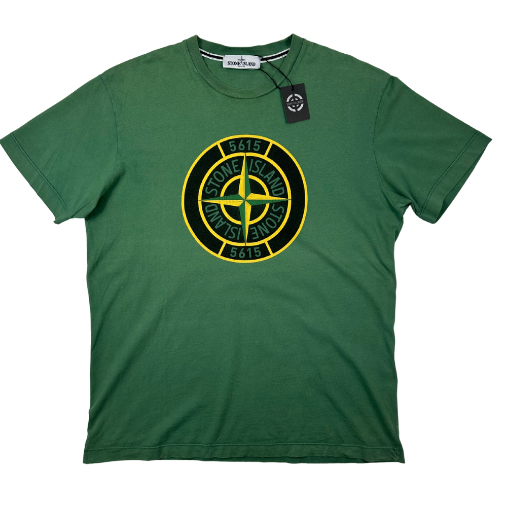 CAMISETA MANGA CORTA LOGO PRINCIPAL STONE ISLAND - talla XL