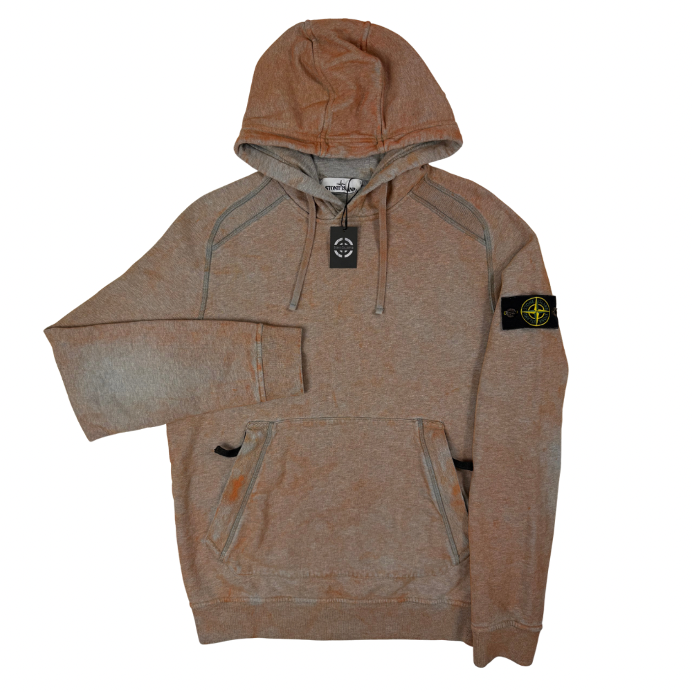 SUDADERA CON CAPUCHA DUST STONE ISLAND - talla M