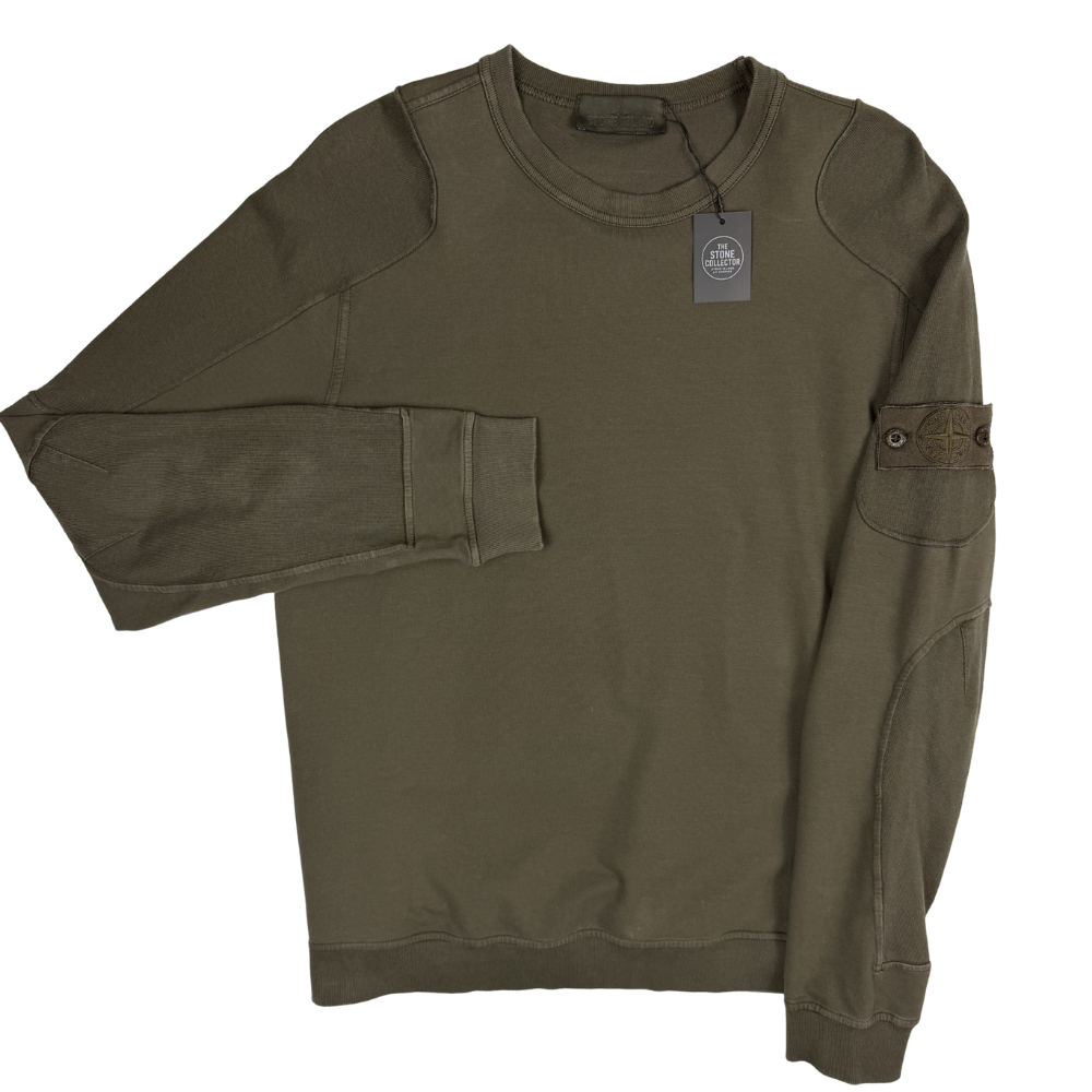 Sudadera Stone Island Ghost verde - talla M