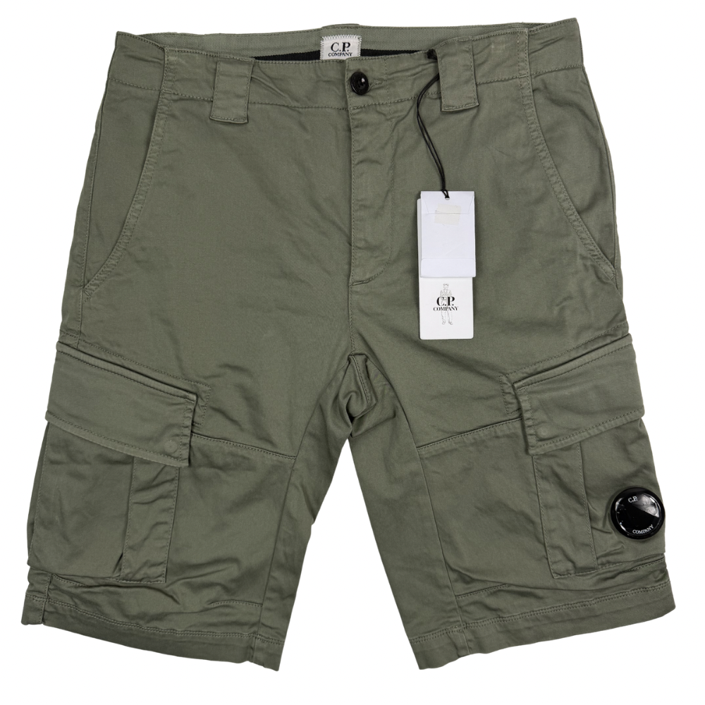 PANTALÓN CORTO CARGO SATIN STRETCH C.P. COMPANY - talla 44