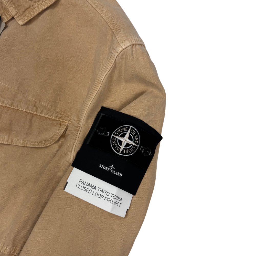 Chaqueta Stone Island Panama Tinto Terra Closed Loop Project naranja - talla L