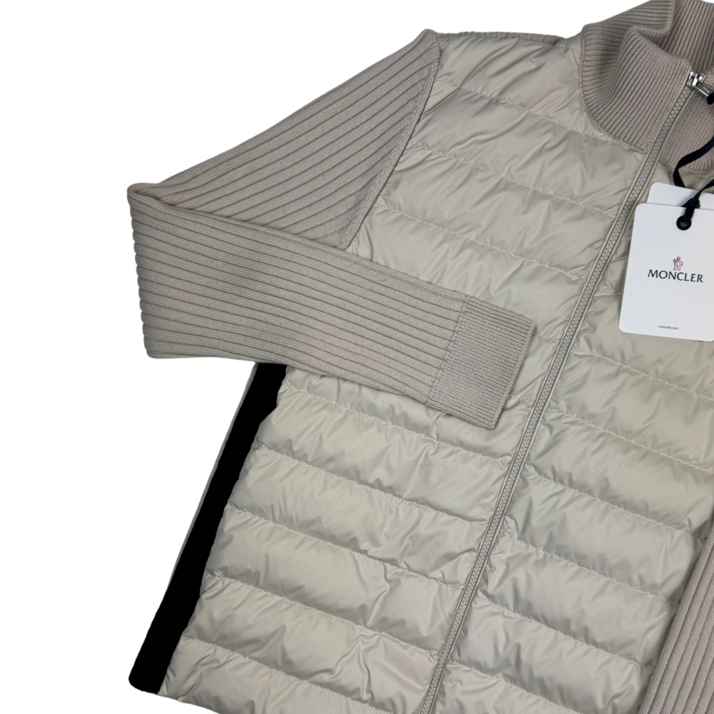 Cardigan Moncler Tricot beige - talla M