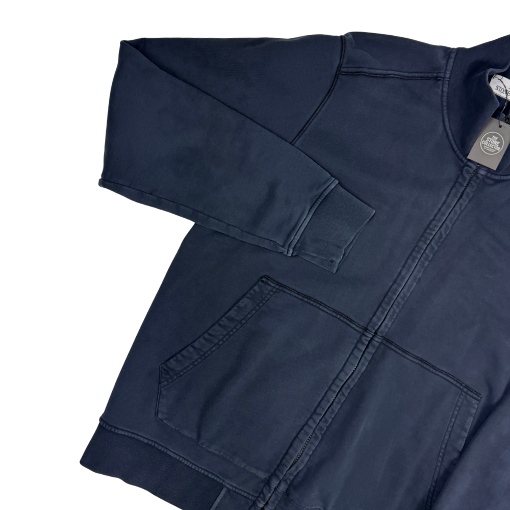 Sudadera con cremallera Stone Island Azul marino - talla 2XL