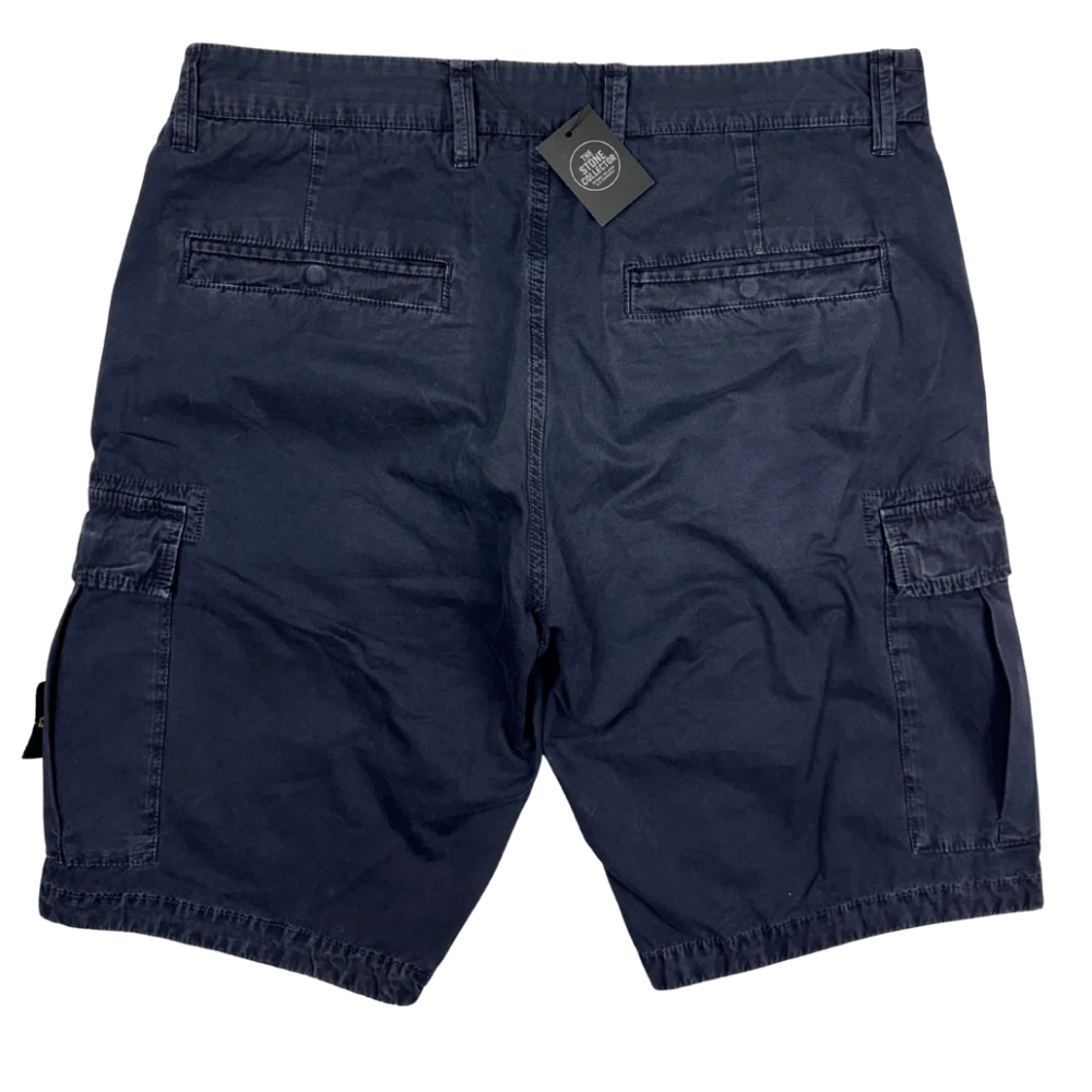 Pantalón Cargo Corto Stone Island Azul marino - talla W/33